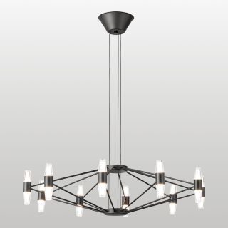 Люстра подвесная Lussole HOPKINS LED 4000К(белый) 60W LSP-7408