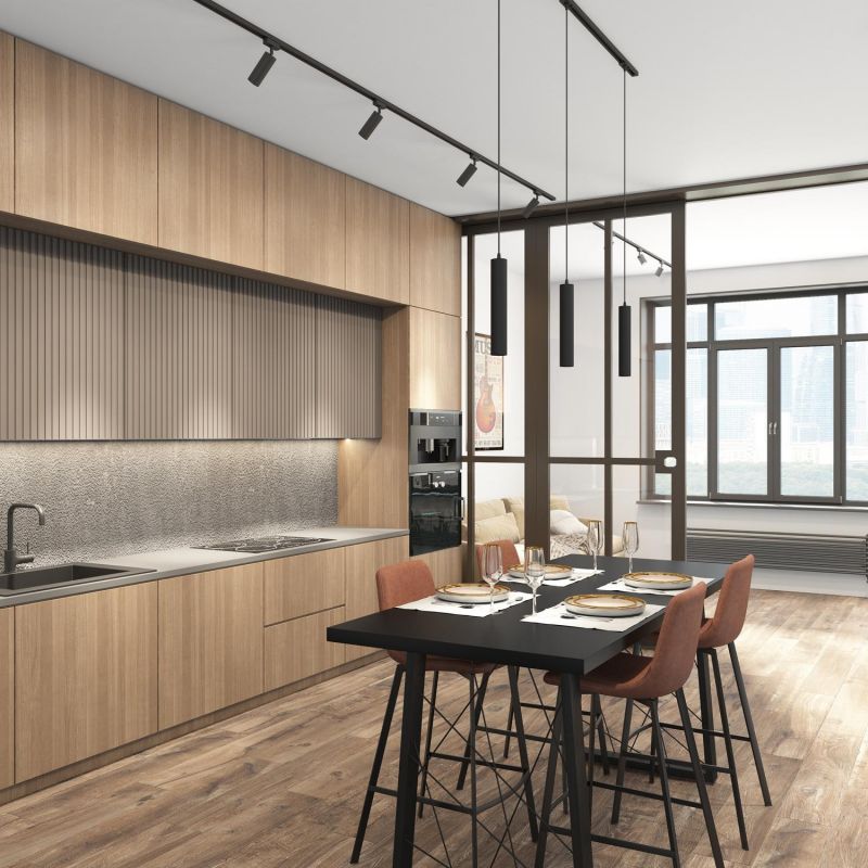 Трековый светильник Denkirs DK620 IP 20, 15 Вт, GU10, черный, алюминий DK6210-BK фото 3