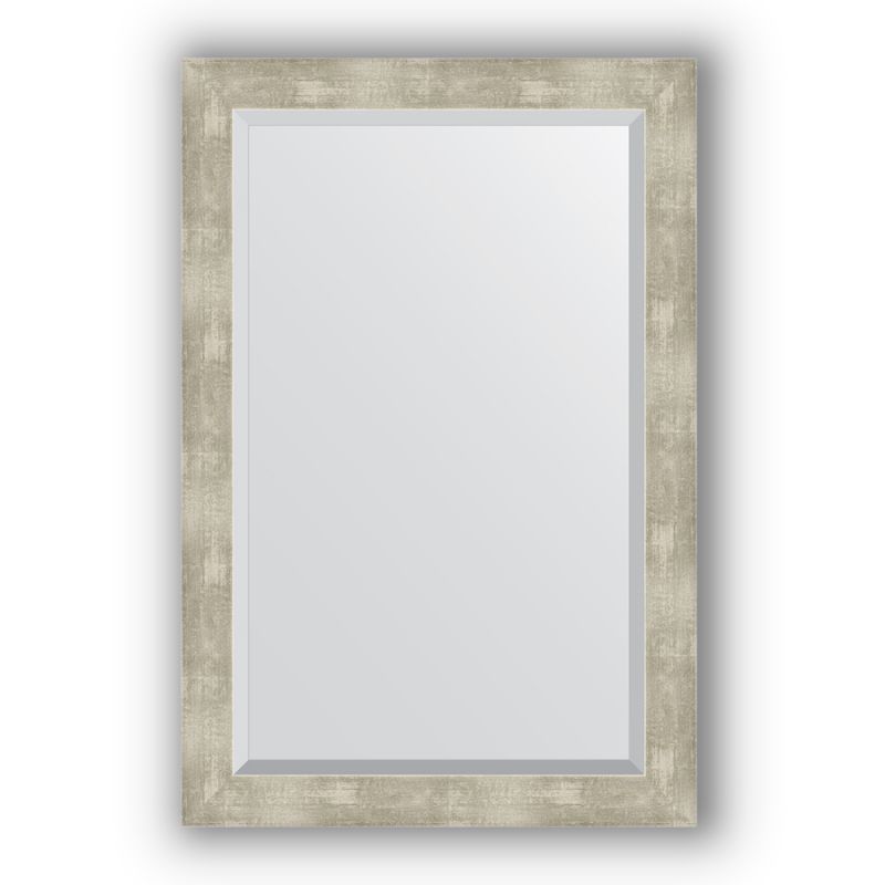 Зеркало с фацетом в багетной раме 61х91 Evoform EXCLUSIVE BY 1179 алюминий