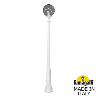 Садовый светильник-столб FUMAGALLI GLOBE 300 белый, дымчатый G30.157.000.WZF1R