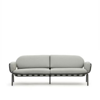 3-местный алюминиевый диван серого цвета 225 см Joncols  La Forma (ex Julia Grup) BD-2607629
