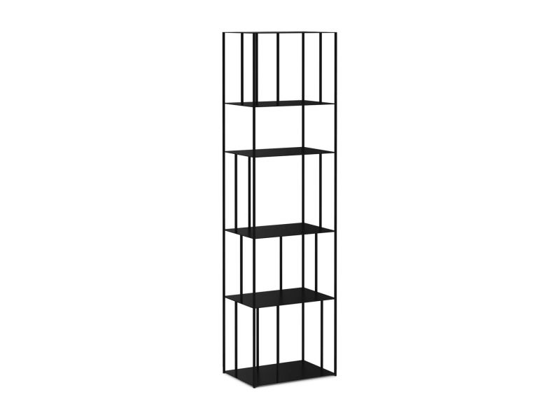 Стеллаж ОГОГО Обстановочка Shelf черный узкий BD-3145334 фото 2