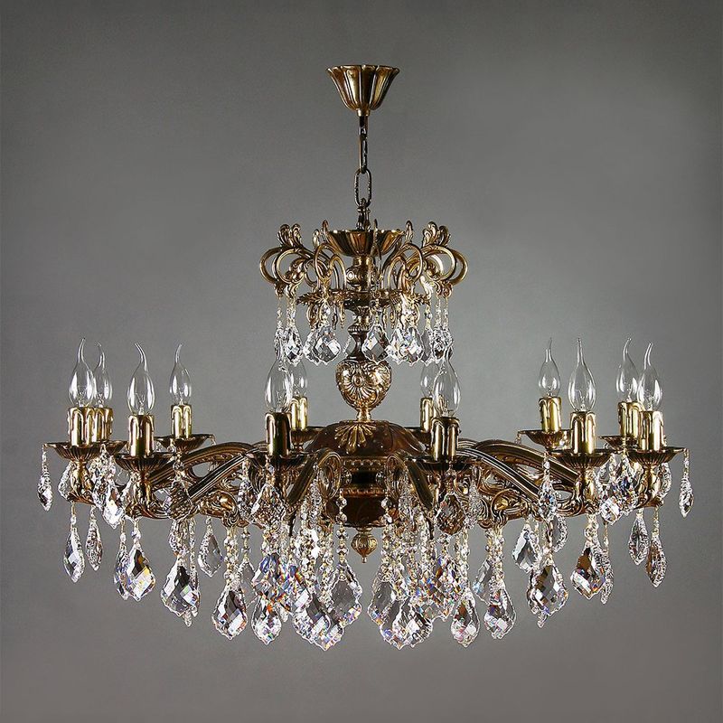 Подвесная люстра Ambiente Leon 4W E14 2128/12 PB Tear Drop фото 1