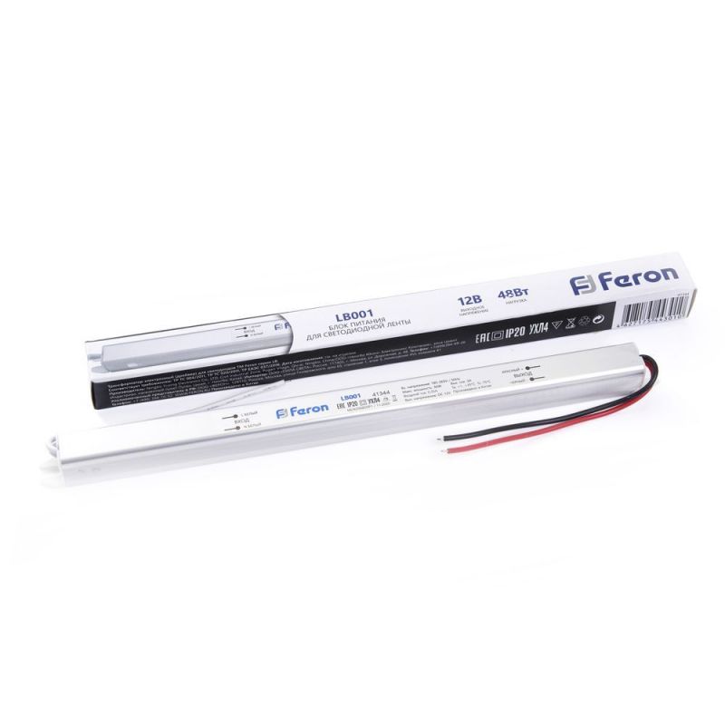 Трансформатор электронный для светодиодной ленты Feron LB001 41345
