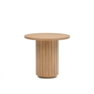 Круглый столик из массива дерева манго Licia  La Forma (ex Julia Grup) BD-2608347