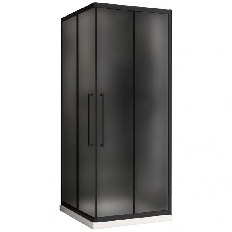 Душевой уголок ABBER Schwarzer Diamant AG02090BMH, 90x90 см фото 1