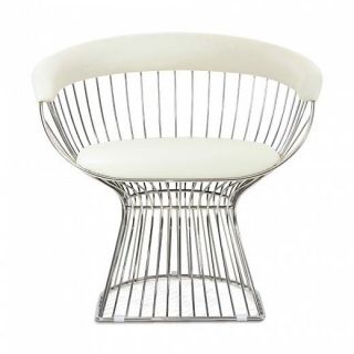 Кресло Sotogrande Platner Lounge H82 BD-3054831 белый, хром