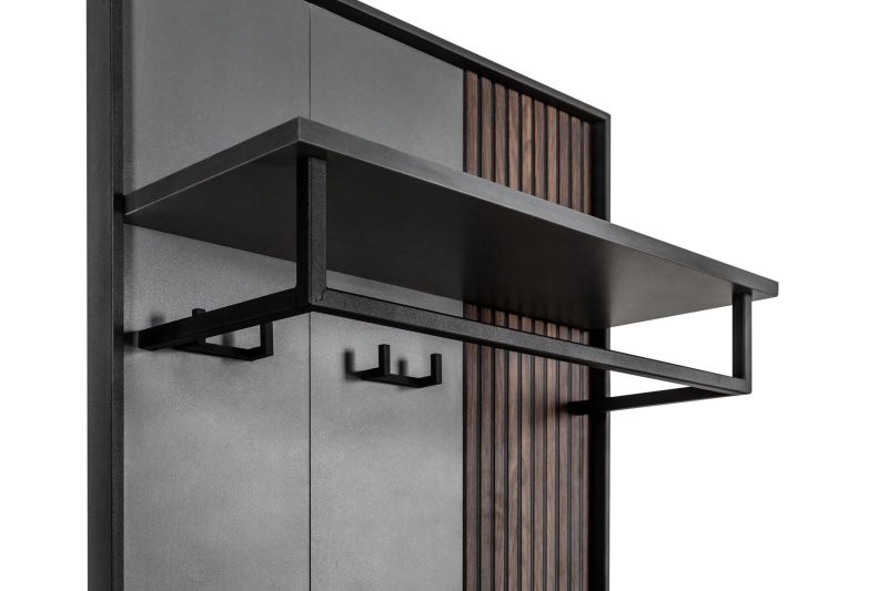 Bешалка R-Home настенная Haiden Grafit BD-3125648 фото 3