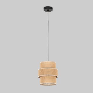 Подвесной светильник TK Lighting Calisto с тканевым рассеивателем E27 15W 5401