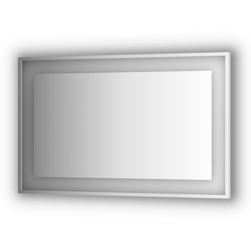 Зеркало в багетной раме со встроенным LED-светильником 29,5 W 120x75 Evoform LEDSIDE BY 2207