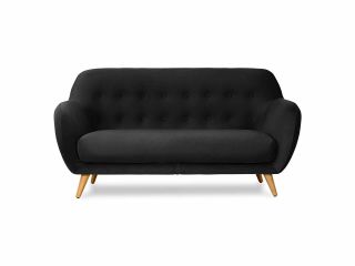 Диван Loa 2-местный ОГОГО Обстановочка черный BD-1752943 175х80 см