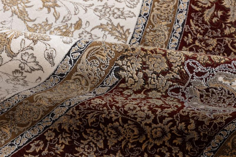 Иранский ковер из шёлка, бамбукового шёлка и акрила Carpet «NARSIS» 8310(Round) 200 x 200 см фото 4