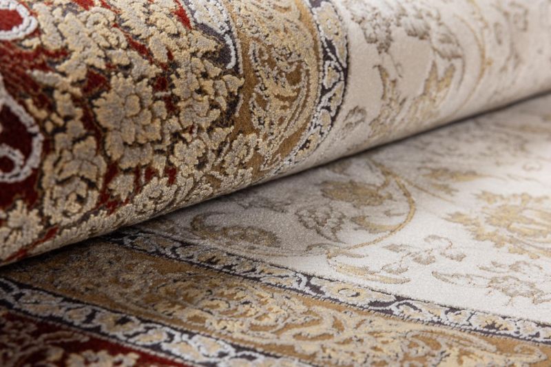 Иранский ковер из шёлка, бамбукового шёлка и акрила Carpet «NARSIS» 8310(Round) 200 x 200 см фото 5