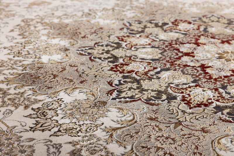 Иранский ковер из шёлка, бамбукового шёлка и акрила Carpet «NARSIS» 8310(Round) 200 x 200 см фото 6