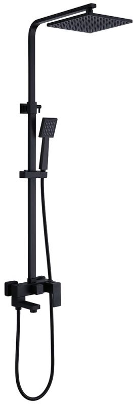 Душевая стойка Abber Daheim AF8216B , черная матовый фото 1