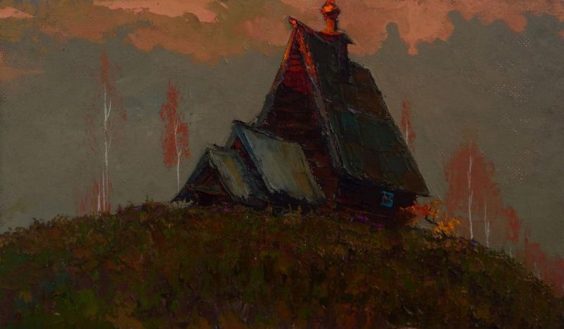 Картина "На закате" 50x30 Головченко Алексей фото 1