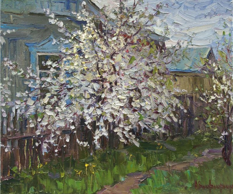 Картина "Пора цветения" Вилков Андрей