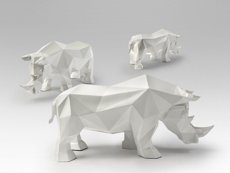 Фигурка носорога Future Rhino белая Schuller BD-2609368 фото 4