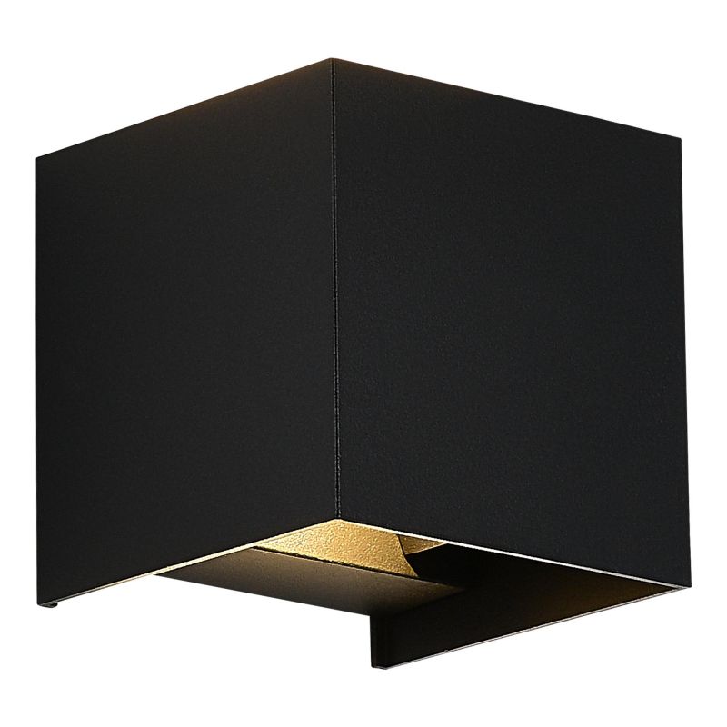 Светильник уличный настенный ST-Luce BRIK черный LED 1*10W 2700K SL9513.401.01 фото 1