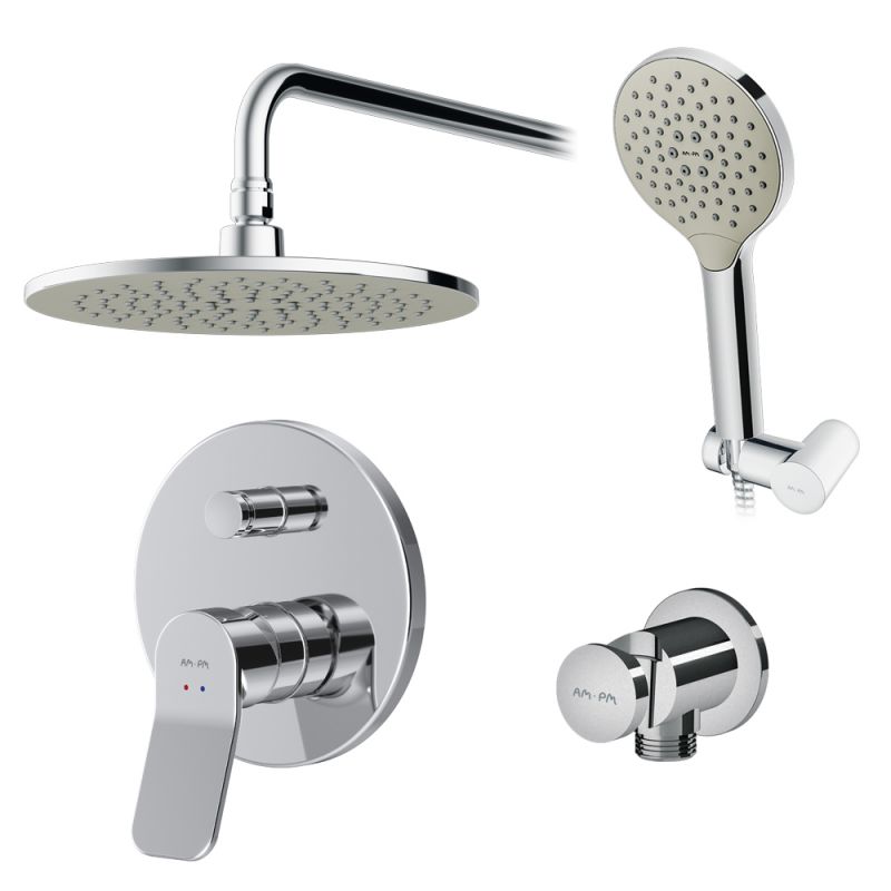 Душевая система AM.PM X-Joy FB85A1RH10 с внутренней частью