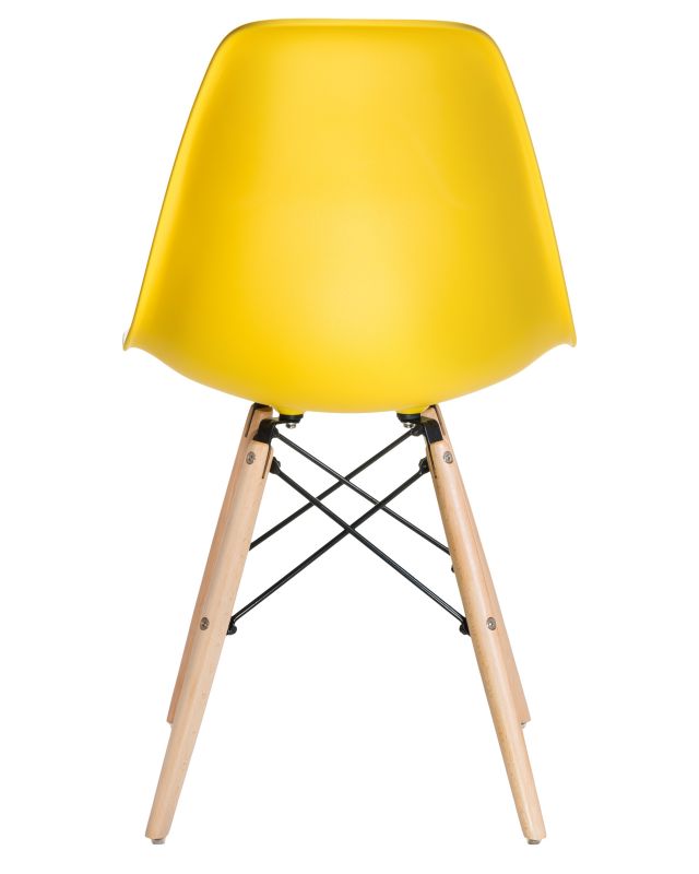 Стул Dobrin 638PP-LMZL DSW, цвет сиденья желтый (Y-01), цвет основания светлый бук