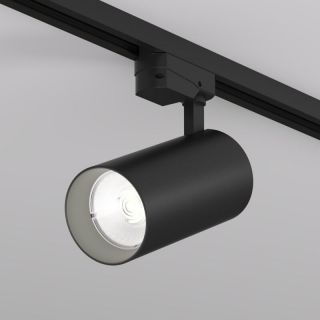 Трековый светильник Denkirs SOLID KOPER 155мм, d80, 220V, LED 4000K, 30W, IP20, черный, алюминий DK6456-BK