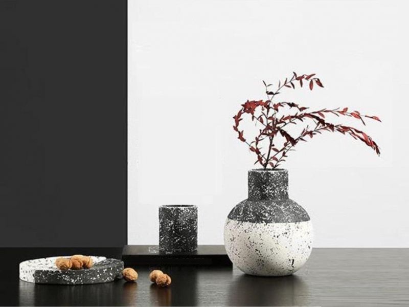 Ваза Sotogrande Black and white vase BD-3048799 фото 4