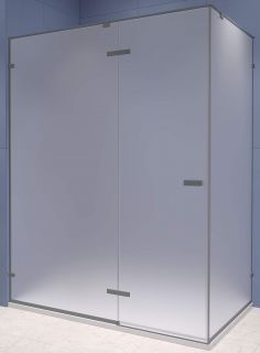Душевой уголок RGW SV-040Gr 120x80 см, профиль серый, стекло матовое