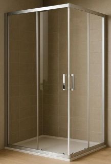 Душевой уголок Royal Bath HPD RBHPD-T-ST 120 профиль хром матовый, стекло прозрачное