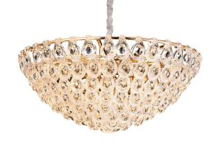 Люстра Newport 5250 ACANTIA E14 40W  5259+14/C gold