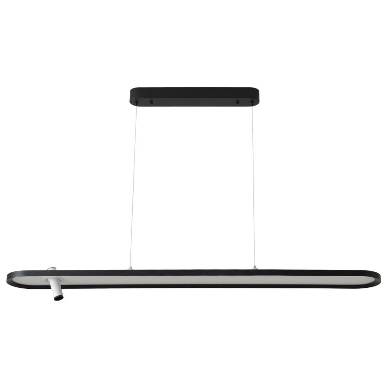 Светильник подвесной Crystal Lux CONTOUR SP45W LED BLACK фото 1