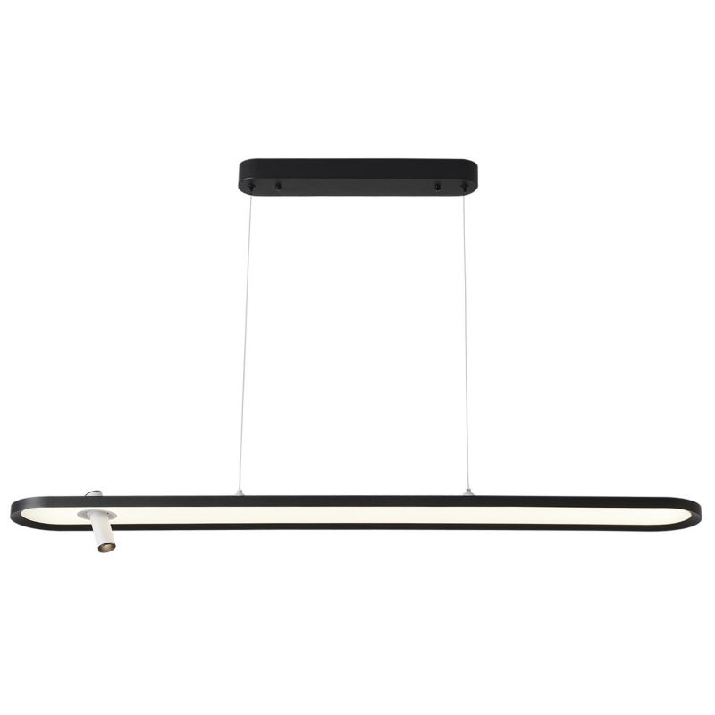 Светильник подвесной Crystal Lux CONTOUR SP45W LED BLACK фото 2