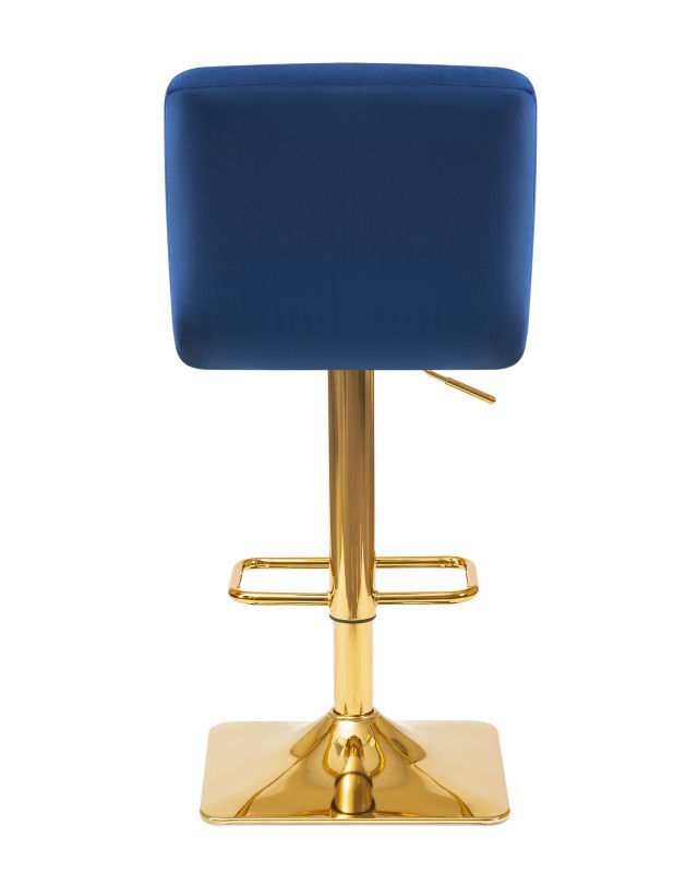 Стул Dobrin 5016-LM GOLDIE,  цвет сиденья синий (MJ9-117), цвет основания золото