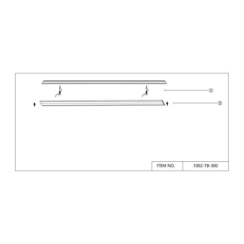 Шинопровод для трекового магнитного светильника Favourite Techno-LED Unika 1002-TB-300 фото 4