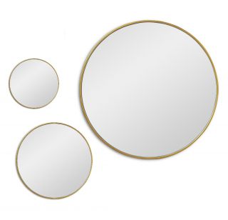 Mars Gold Сет из 3-х зеркал Art Mirror Ø55, Ø30, Ø20 см BD-2826280