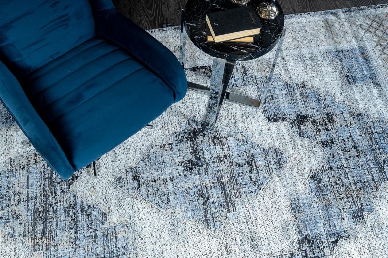Турецкий ковер из шёлка и эвкалиптового шёлка Carpet «SALVATORE APARTMENT» DG97B-GRE-YEL 300 x 400 см фото 8