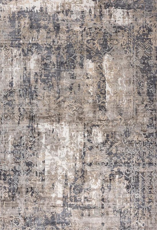 Индийский ковер из арт-шёлка Carpet «SOMERSET» FL76-CHARCOAL 165 x 235 см фото 1
