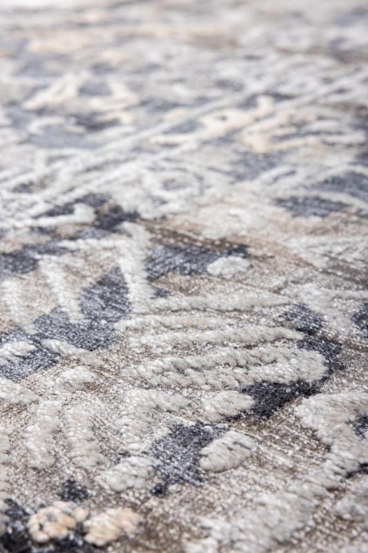 Индийский ковер из арт-шёлка Carpet «SOMERSET» FL76-CHARCOAL 165 x 235 см фото 8