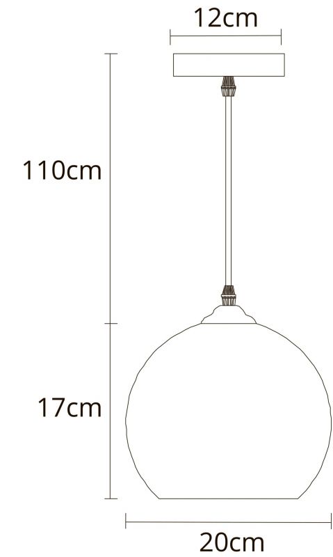 Светильник подвесной Arte Lamp Splendido A4285SP-1AC