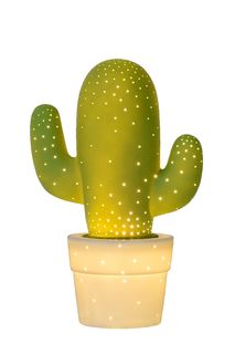 Зеленая настольная лампа Cactus 13513/01/33