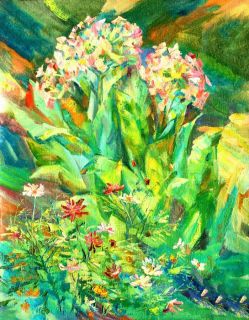Картина "Вирджиния цветёт" Ирина Миргород