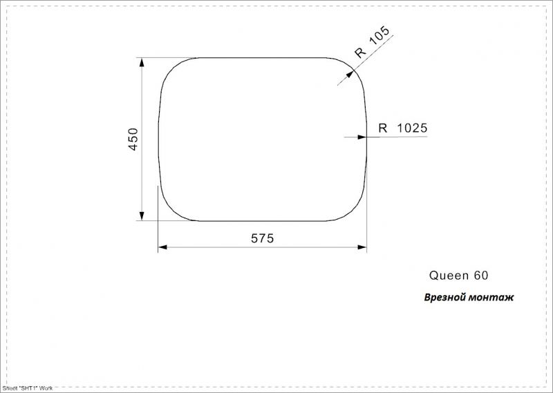 Кухонная мойка Reginox Queen L 60 OKG lux 3722 фото 3