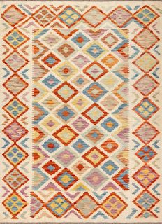 Пакистанский ковер из шерсти Carpet «KILIM» 23-15730 151 x 204 см