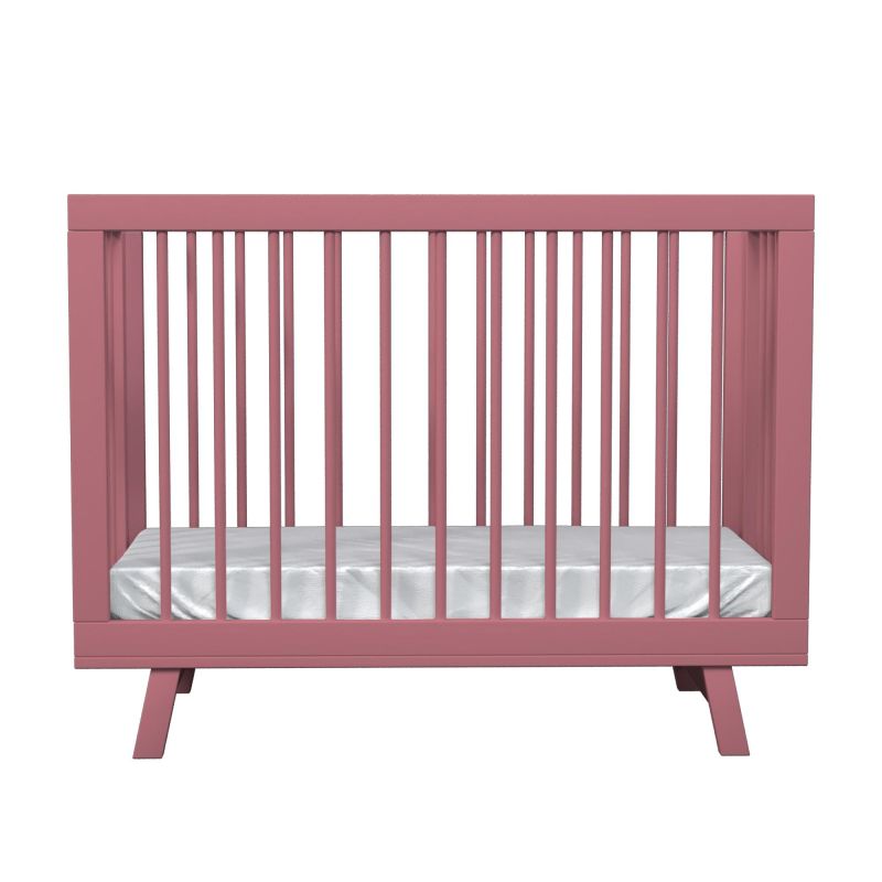 Кроватка для новорожденного Lillaland Aria Antique Pink цвет розовый антик Lil-I-1.8 фото 1