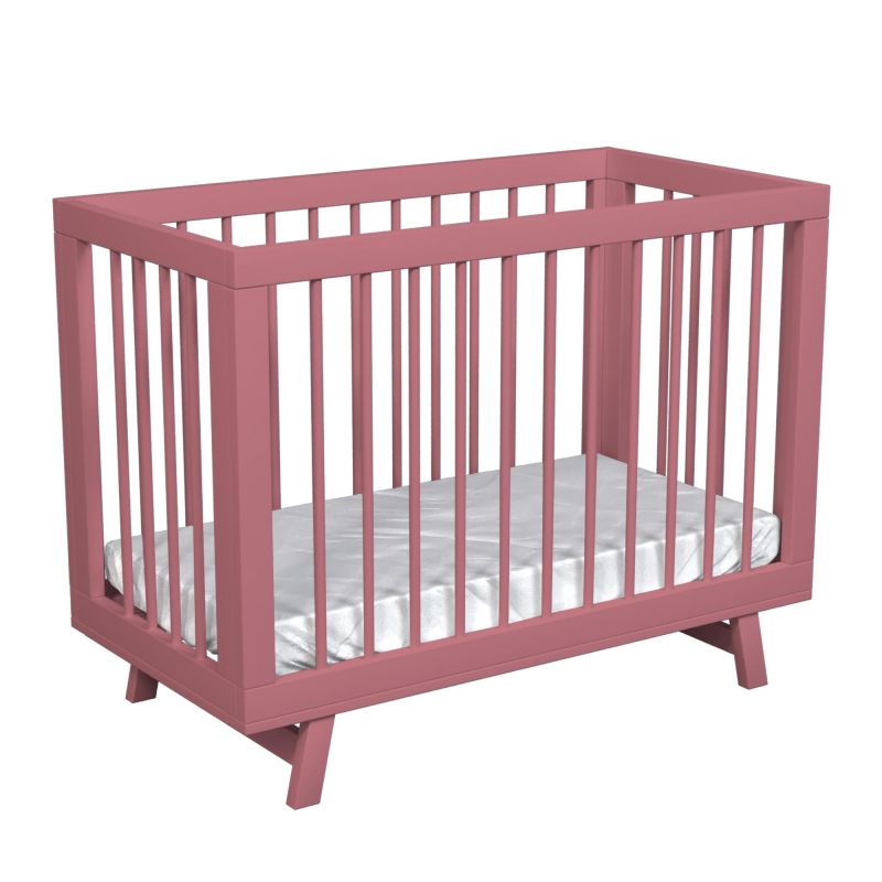Кроватка для новорожденного Lillaland Aria Antique Pink цвет розовый антик Lil-I-1.8 фото 2