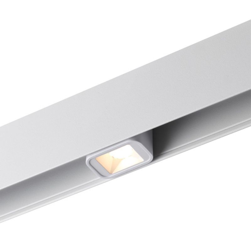 Трековый светильник для низковольтного шинопровода NovoTech SHINO NT24 128 LED 3W 3000K(теплый) 120Лм белый 359512 FLUM фото 2