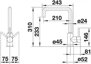 Смеситель для кухни Blanco MILI 525107 фото 3