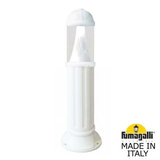 Садовый светильник-столбик Fumagalli SAURO белый D15.554.000.WXD1L.CRB