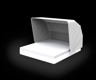 Кровать Vela cо складным навесом LED Vondom BD-2607440
