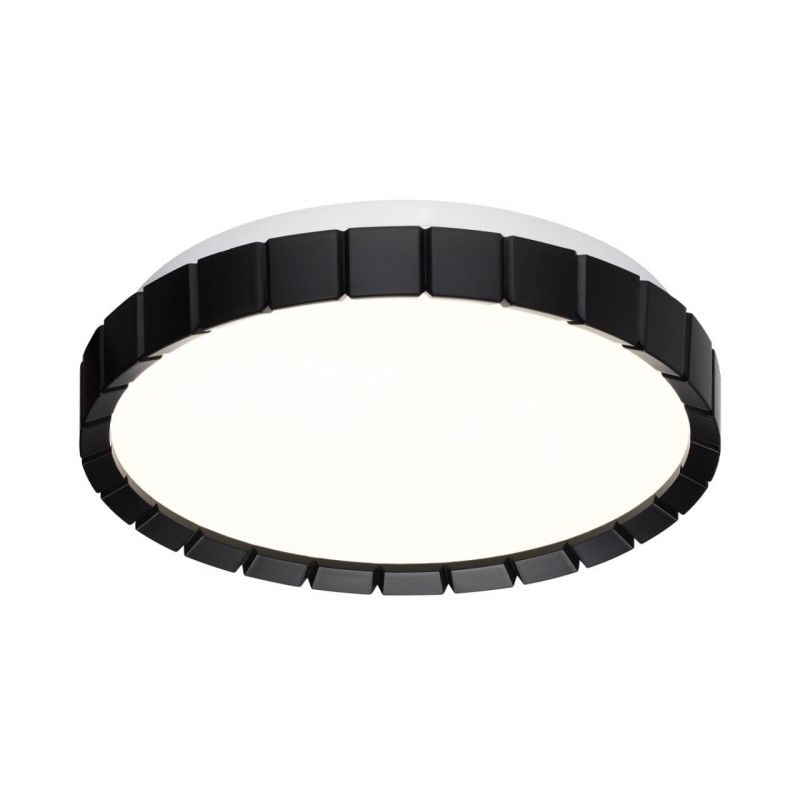 Светильник Sonex PALE SN пластик/белый/черный LED 30Вт 4000К D336 IP43 ATABI BLACK  7649/CL